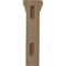 Ekena Millwork 2 1/2"W x 6"D x 8"H Medium Gomez Wood Bracket, Mahogany BKTW02X06X08GOGM - alternate 4